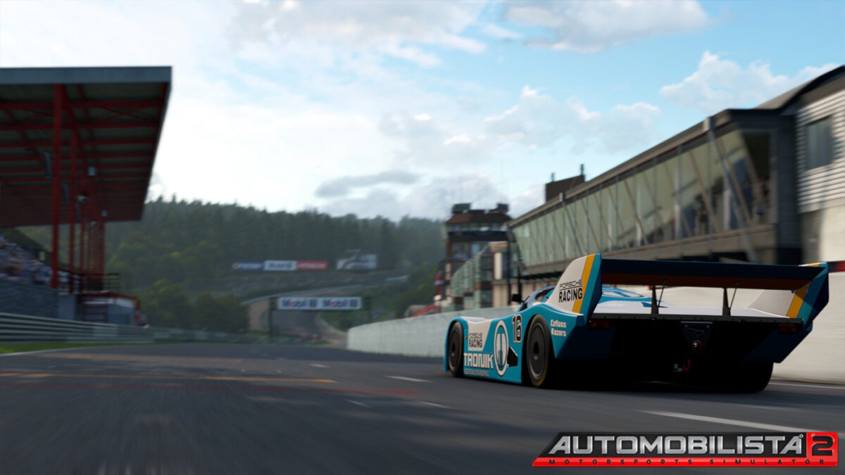 Take the Porsche 926C around the 1993 Spa-Francorchamps in Automobilista 2