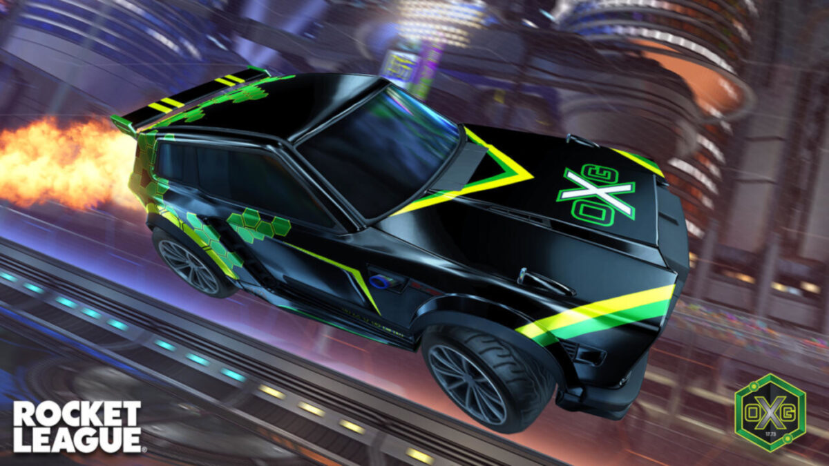 The latest Rocket League update includes Fennec decals for all 18 Esports teams in the Esports shop