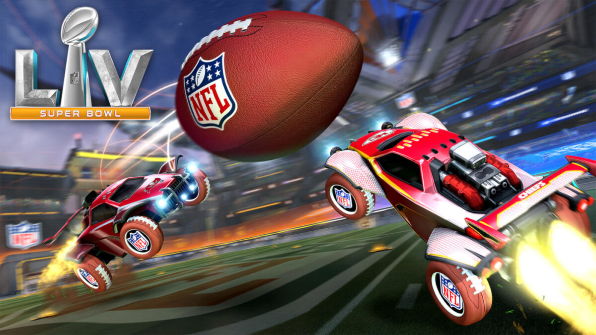 Both a Rocket League update and Super Bowl LV Celebration have arrived, including a limited time Gridiron game mode.