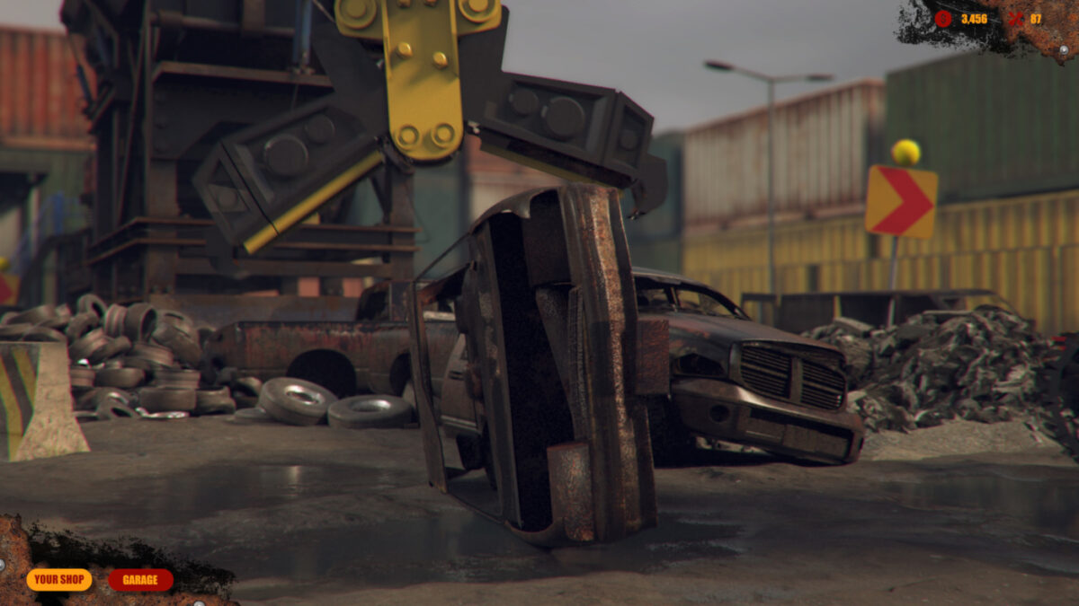 Car Scrapyard Simulator Announced