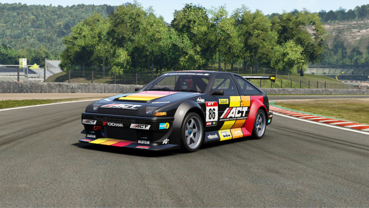 The 1985 Toyota Sprinter Trueno GT Apex AE86 Race Conversion in the Project CARS 3 Power Pack DLC