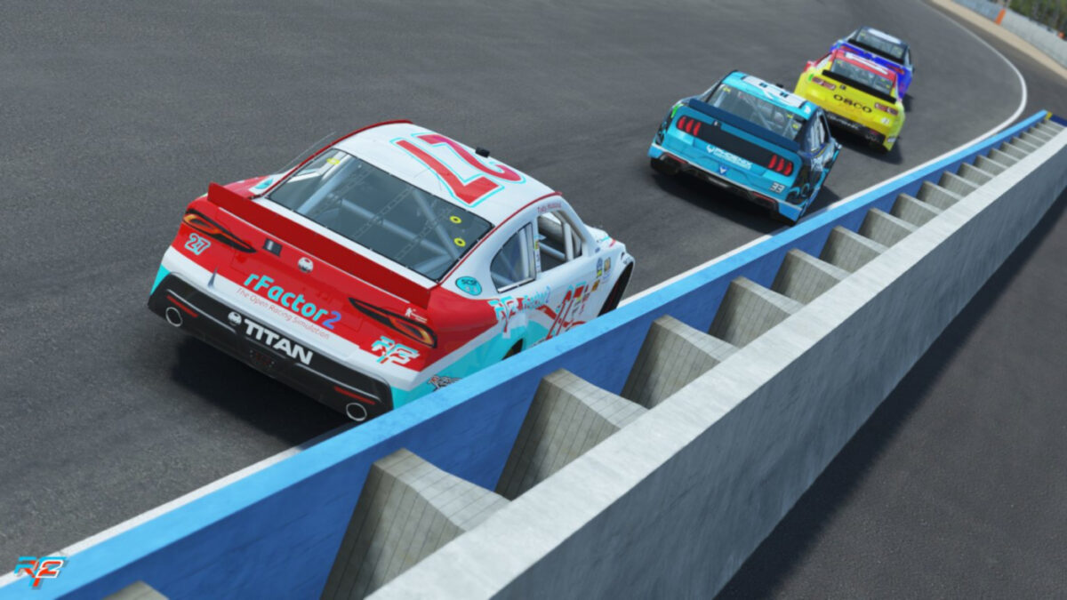 Lower power, different handling and potentially closer racing for oval fans in rFactor 2