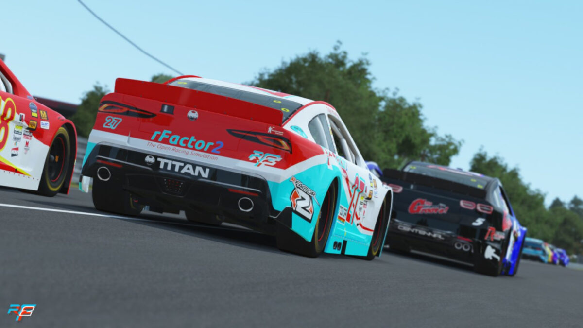 Expect tight packs racing together as rfactor 2 adds the SC2018x Stock Car