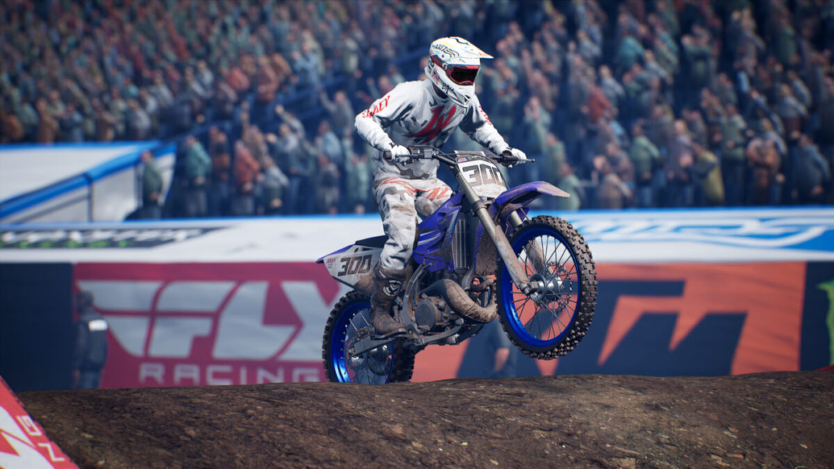 Five two-stroke Supercross bikes are included in the DLC for you to master