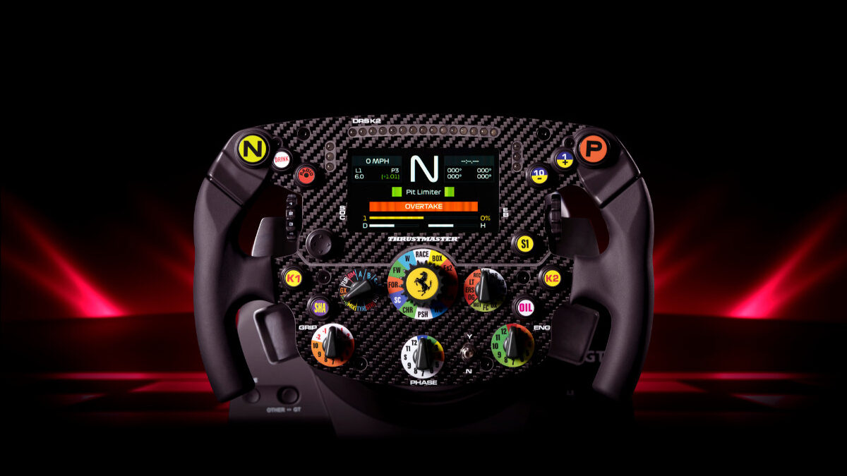 Volante Thrustmaster Original Ferrari TS-PC Racer Réplica Ferrari 488  Competizione