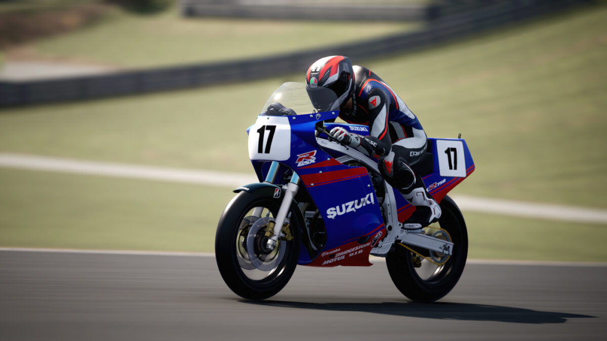 The 1985 Suzuki GSX-R 750 Racing Modified is in the RIDE 4 The Collector's Pack DLC
