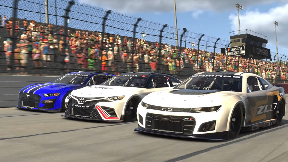 You can drive the 2022 NASCAR Next Gen cars in iRacing right now...