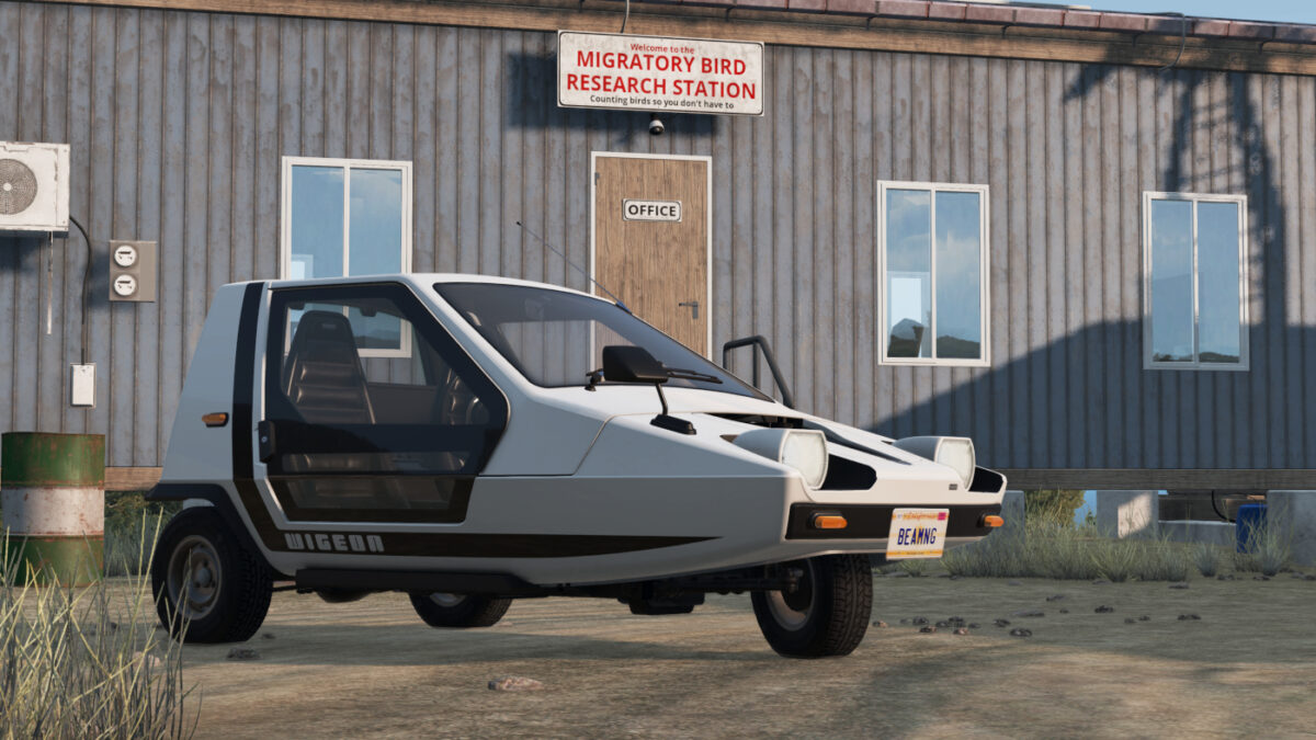 Who could resist the Ibishu Wigeon incuded with the BeamNG.drive v0.23 update