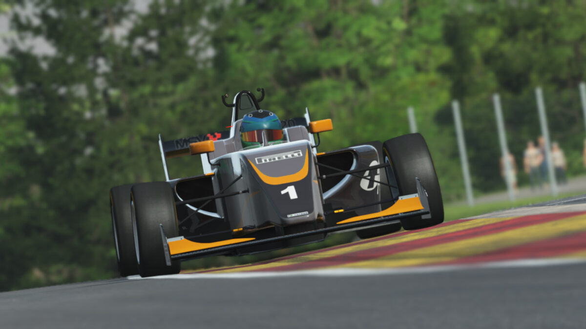 The new free Tatuus MSV F3-020 2020 released for rFactor 2