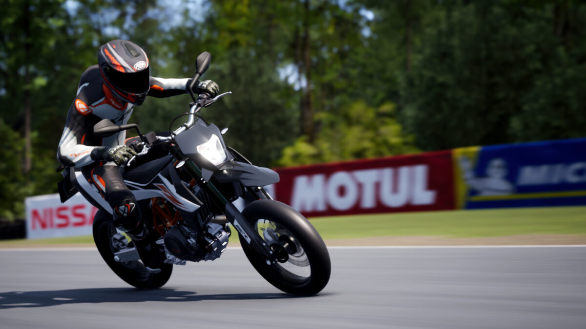 The 2019 KTM 690 SMC R in the RIDE 4 Street Kings DLC Pack