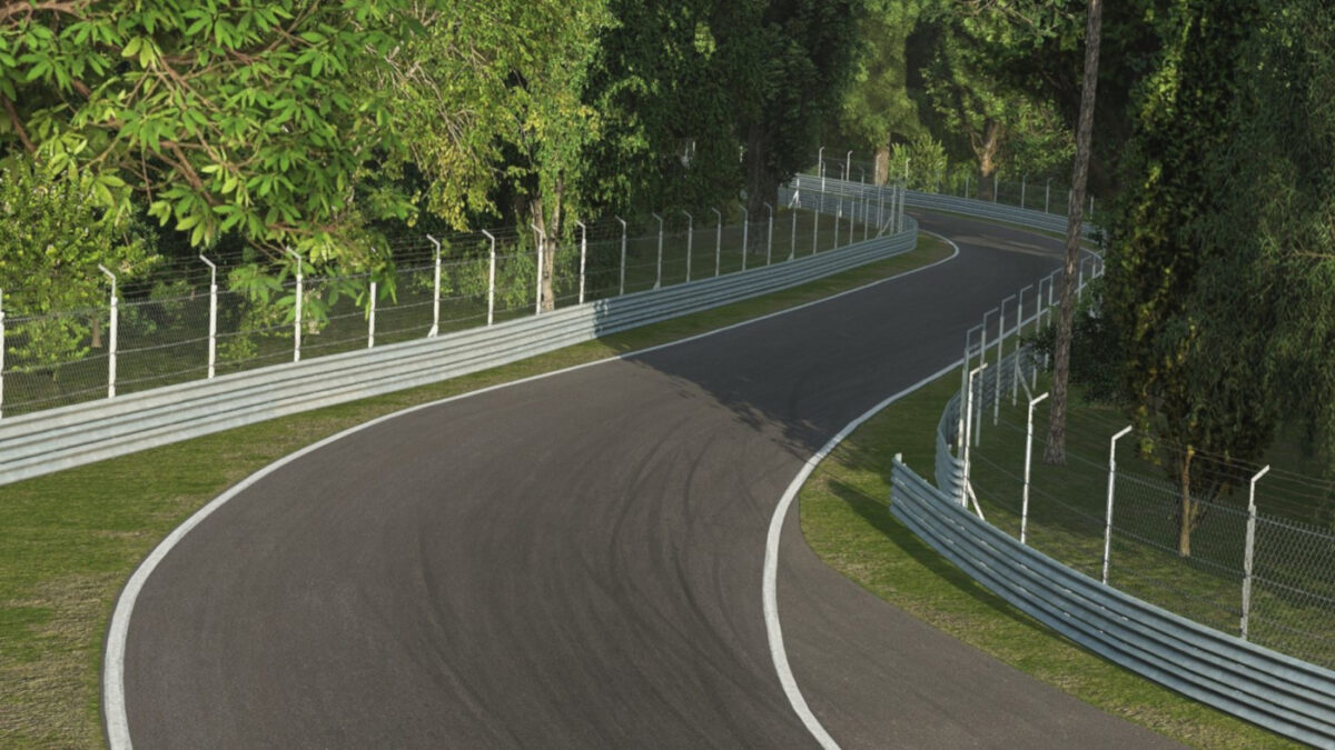 The Junior and Curva Grande layouts arrive in the rFactor 2 Monza update V1.21
