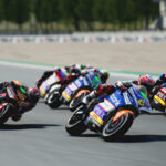 A new free MotoGP 21 patch adds the MotoE class