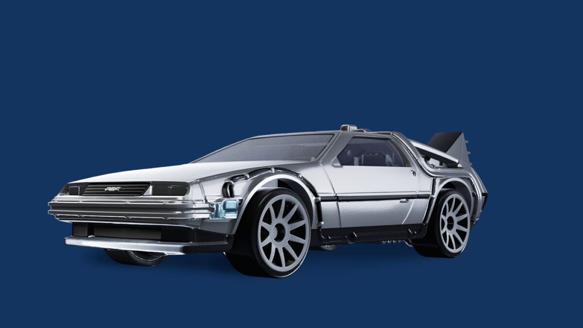 The Back to the Future Time Machine is revealed alongside the new Hot Wheels Unleashed Diecast trailer