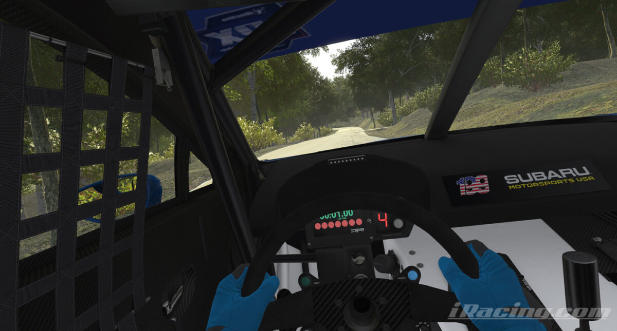 New graphical techniques were required with iRacing about to release the Mt Washington Hillclimb