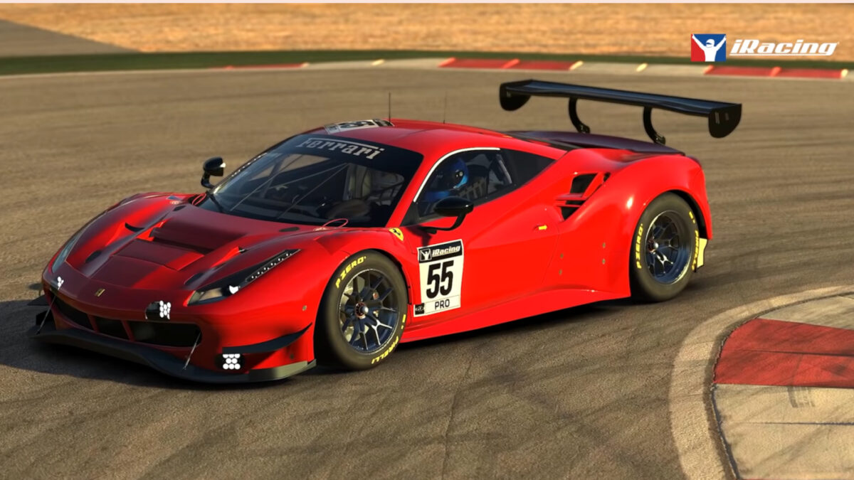 The Ferrari 488 GT3 EVO Arrives In iRacing 2021 Season 4