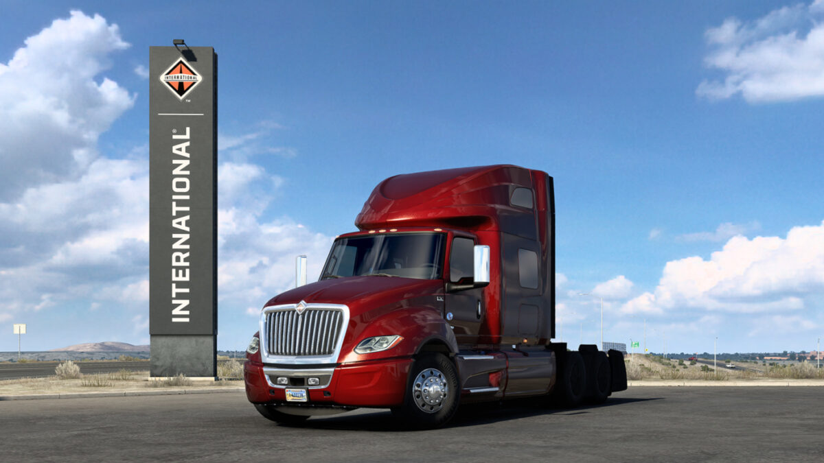 A free ATS update adds the International LT to the truck simulator