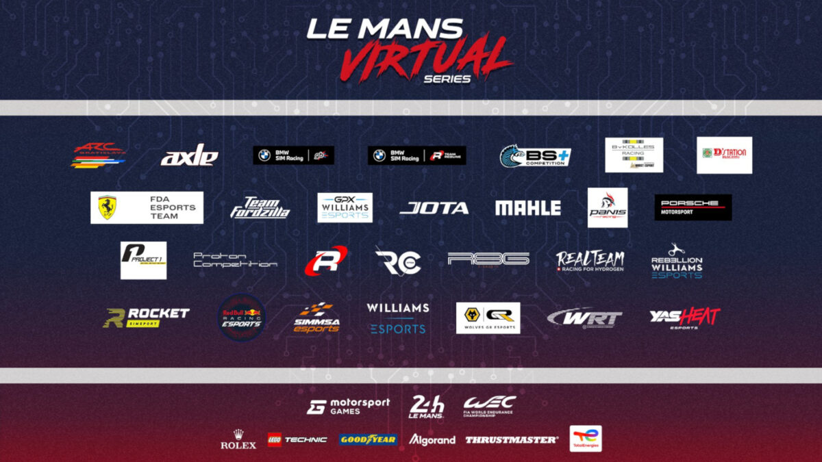 2021 Le Mans Virtual Series Teams Announced