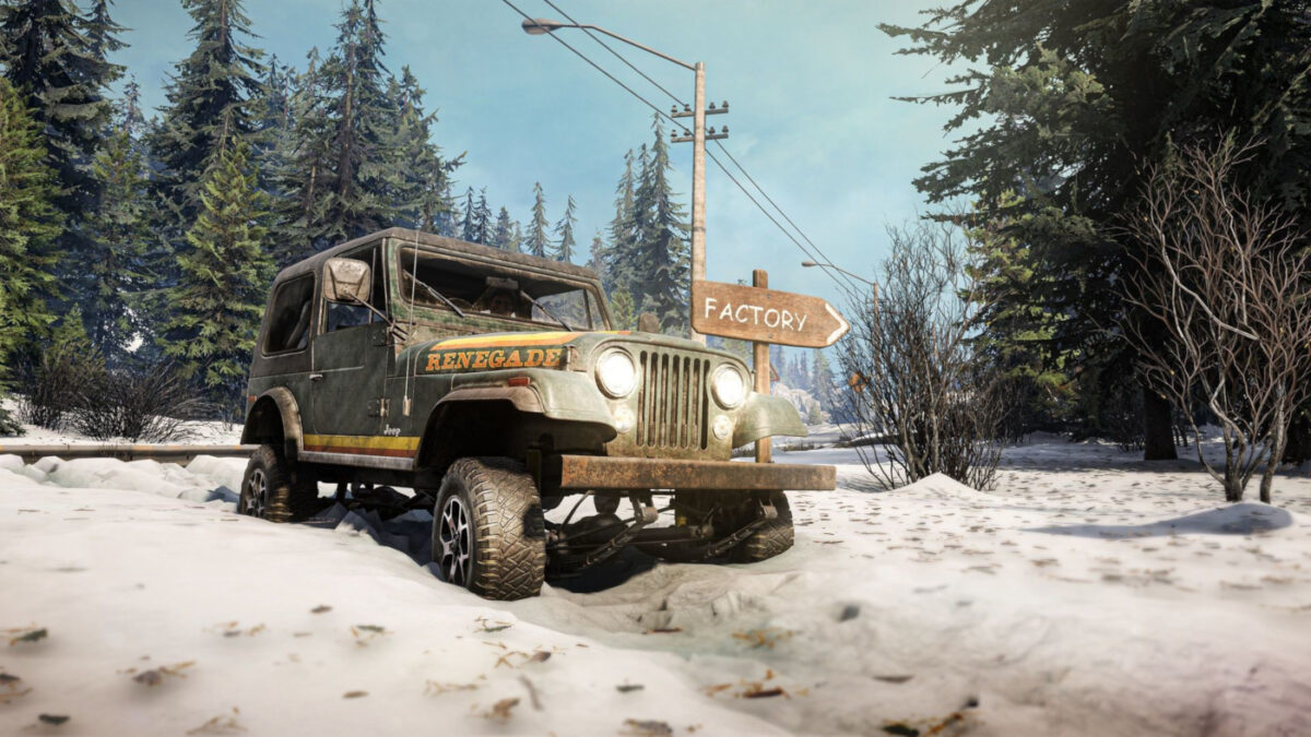 The Jeep CJ-7 Renegade is now available for SnowRunner