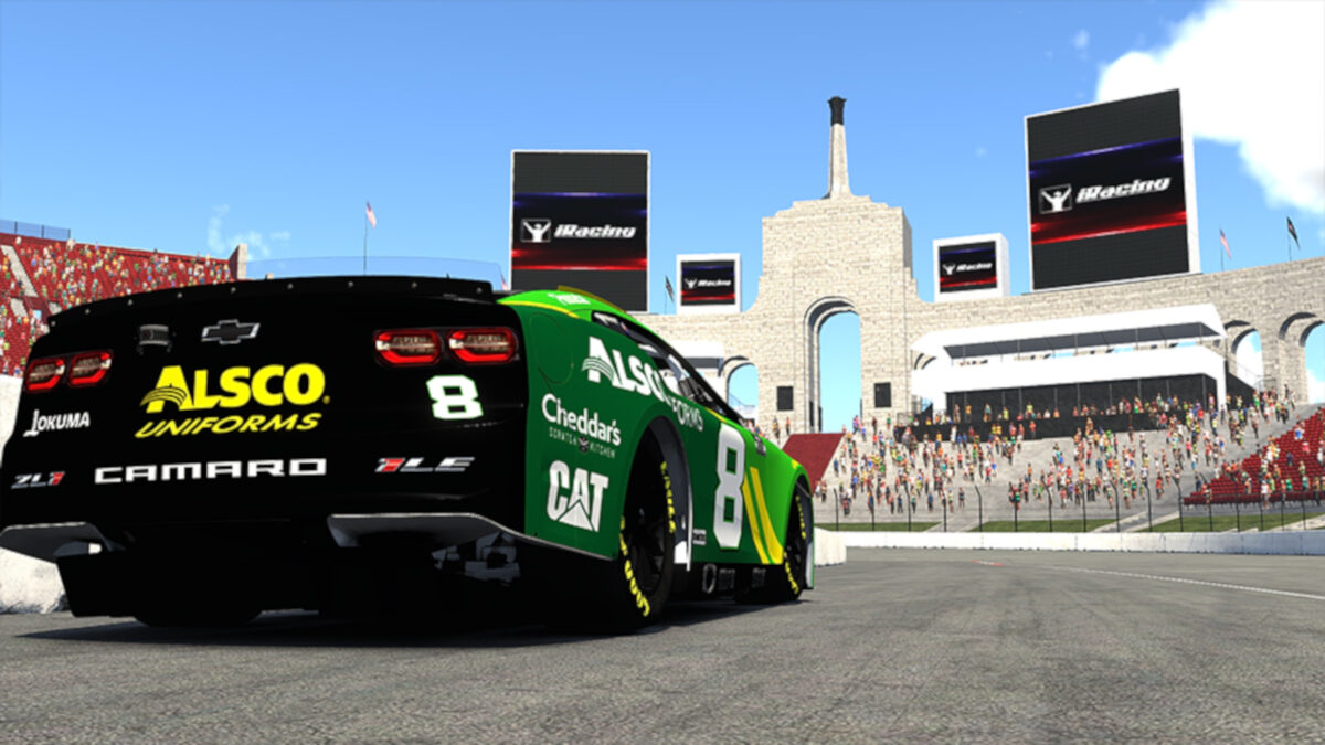 iRacing will add the Los Angeles Coliseum For 2022