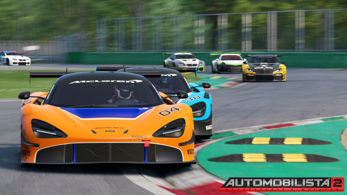 The Monza DLC arrives alongside an update with a range of UI, AI and car physics improvements