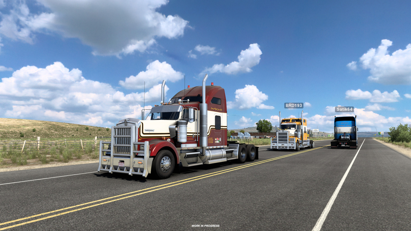 ATS Update 1.42 Add Convoy Mod Support