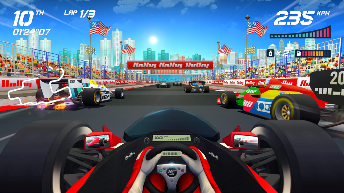 The new Horizon Chase Turbo Senna Forever Expansion adds a first person view