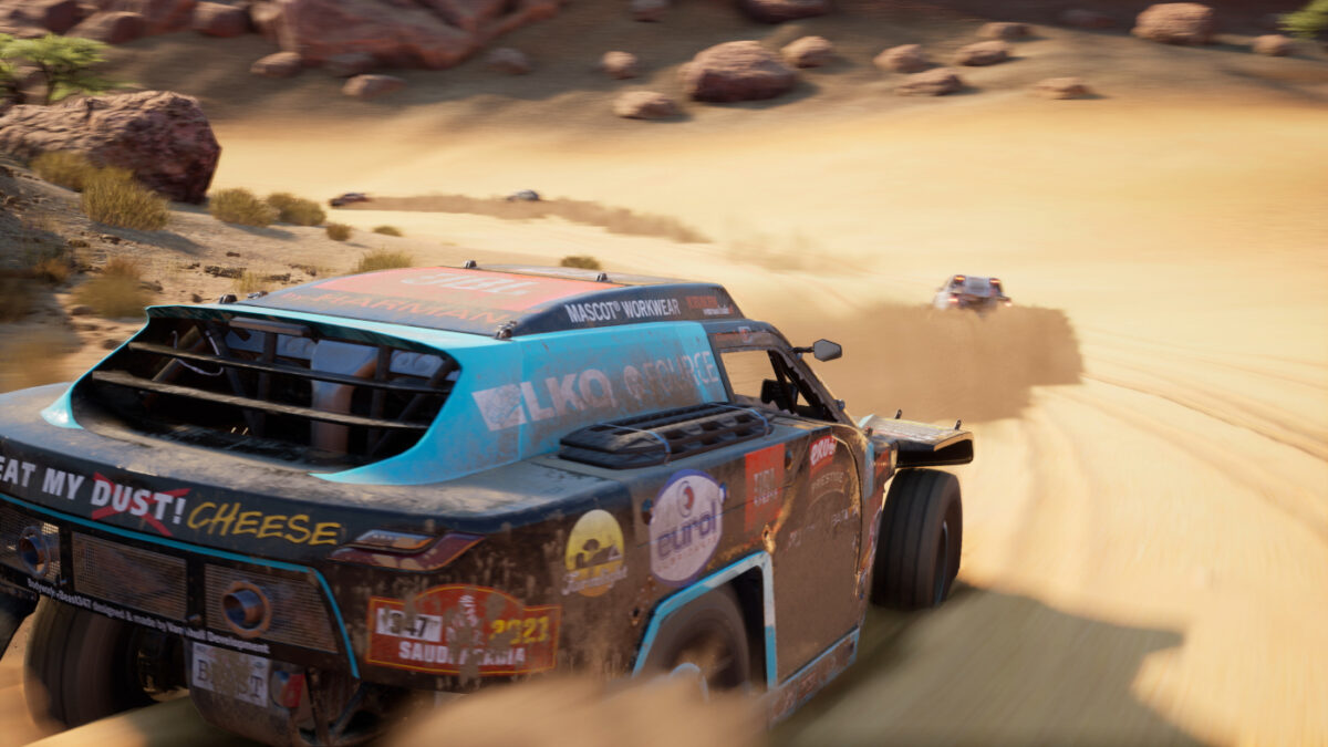 Take on the new Desert Dakar Rally game in single-player, or online multiplayer