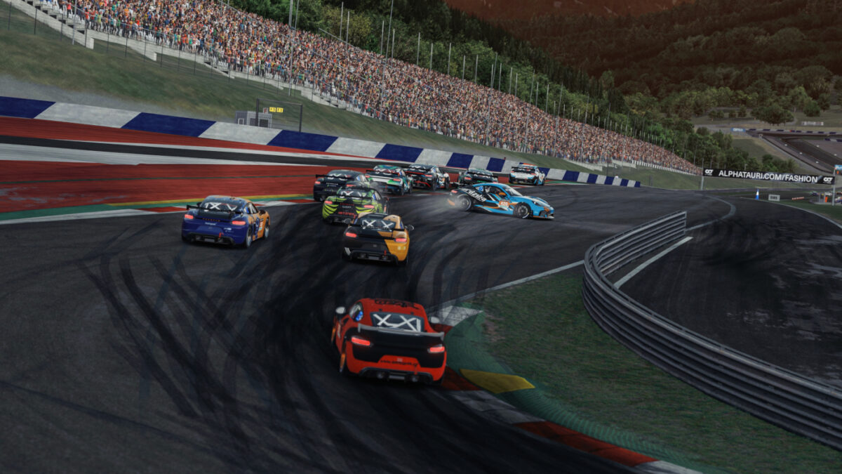 Crashes impacted the results at round three of the 24H Series Esports powered by VCO