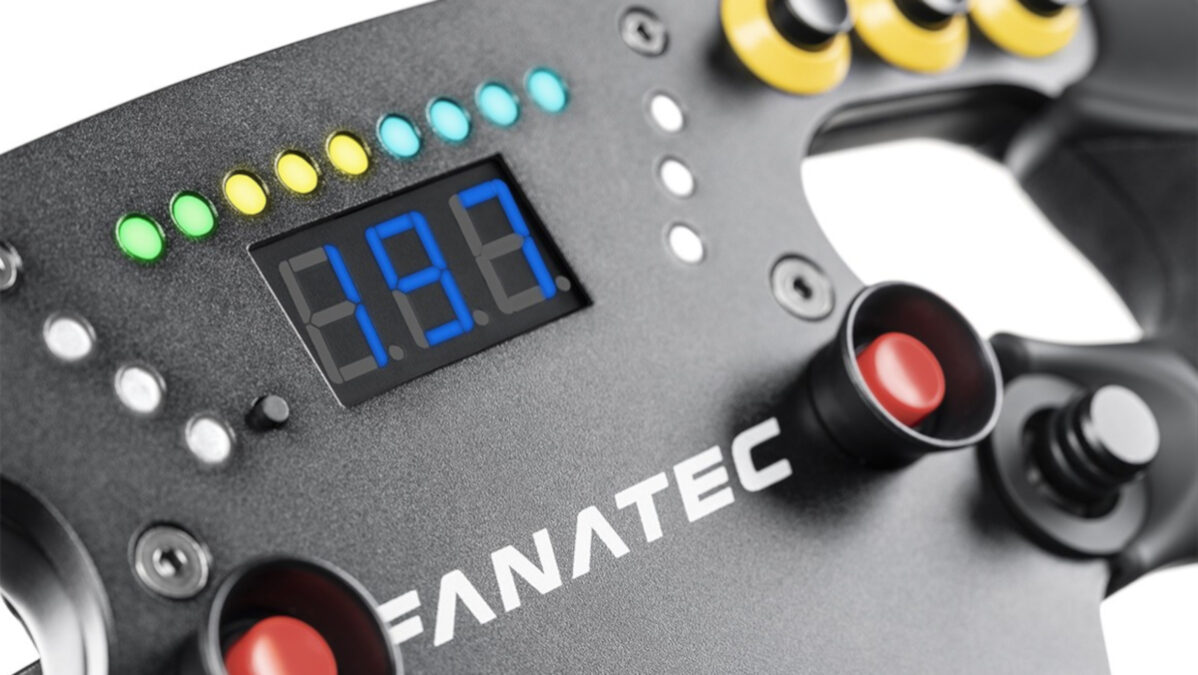 The Fanatec ClubSport Steering Wheel F1 Esports V2