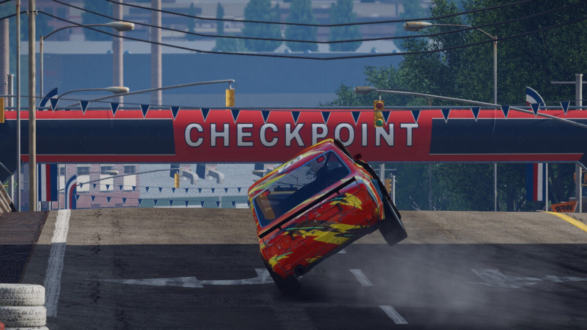 An update and patch have arrived alongside the Getaway Chase Tournament in Wreckfest