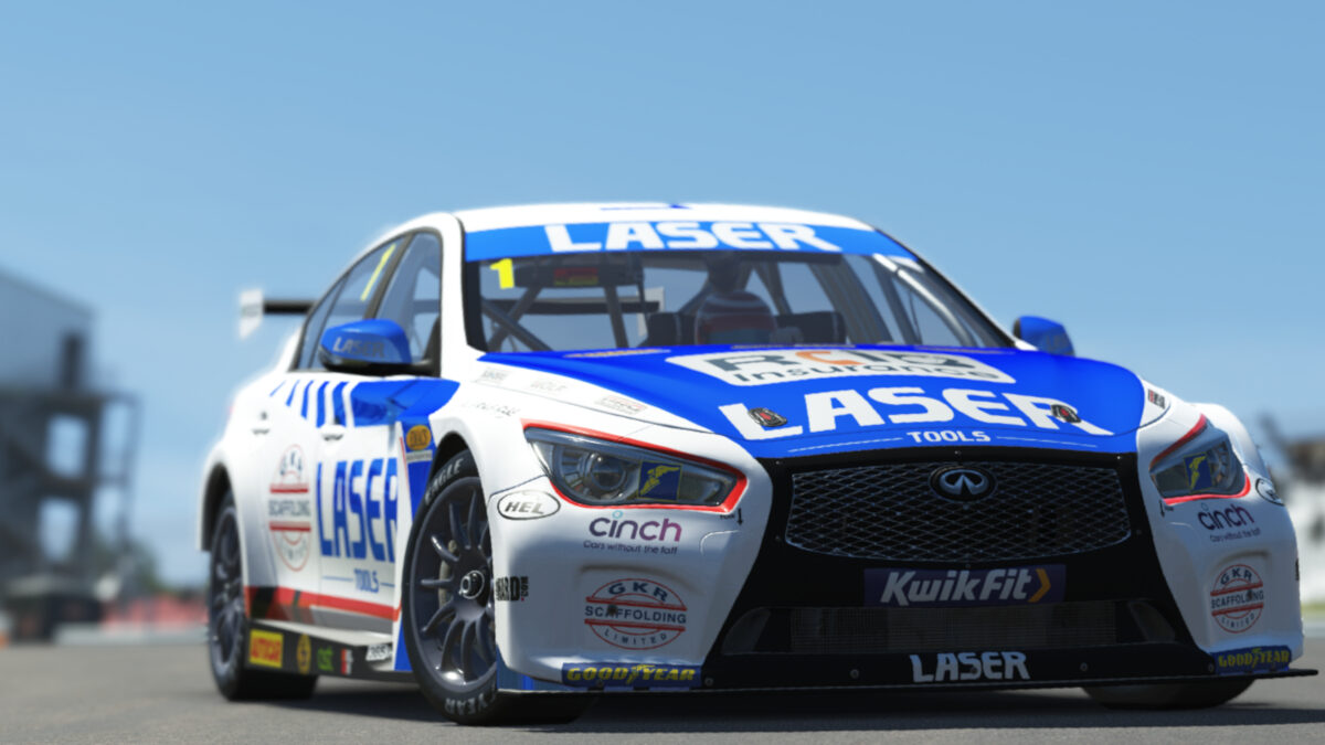 Official BTCC Cars and Tracks Coming to rFactor 2 start with the Infiniti Q50