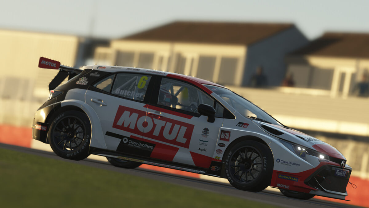 Corolla GR is the other car to join rFactor 2 as the first pair of official BTCC releases