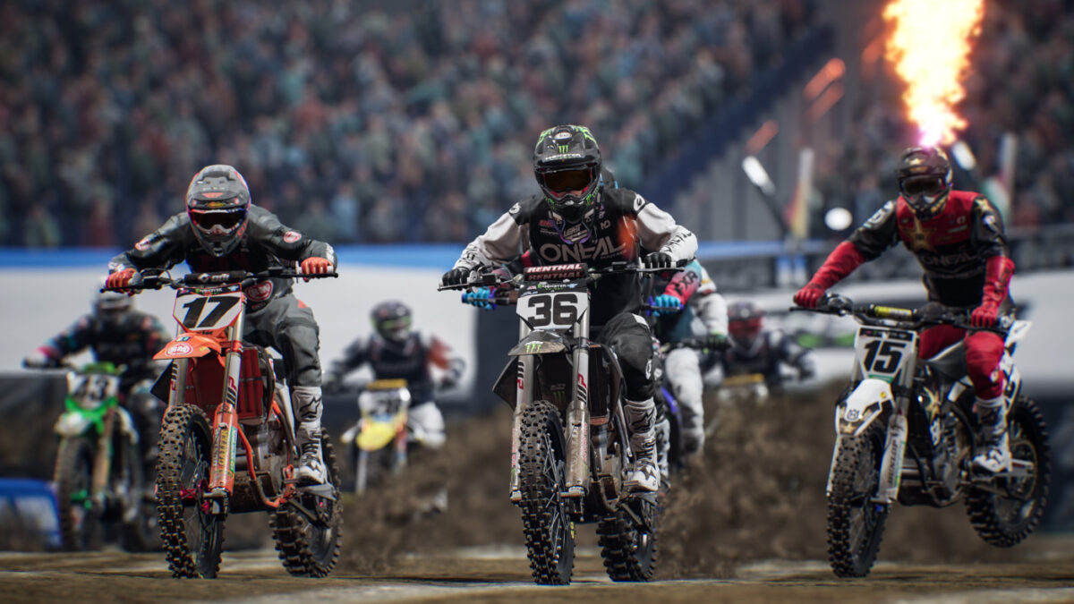 There's a new 'Beat My Time' Competition In Monster Energy Supercross 5, pitting you against British racer Dylan Woodcock