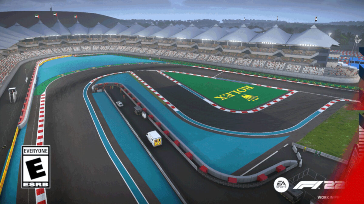 Yas Marina has also been updated for F1 22