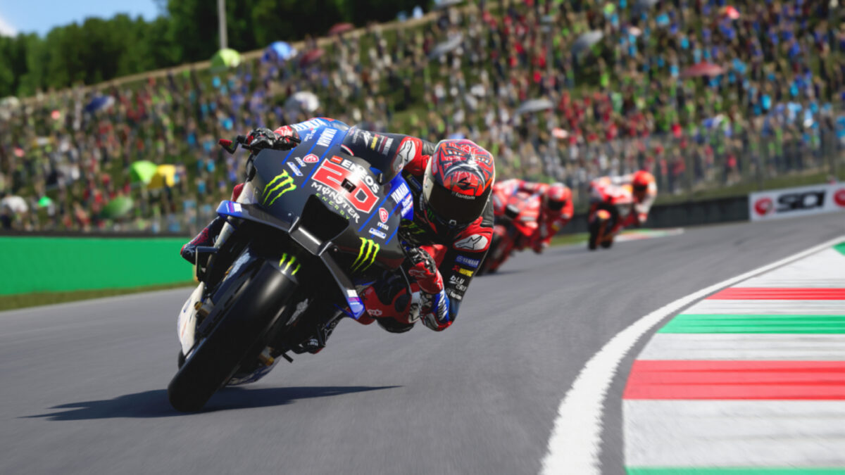 A new MotoGP 22 update brings back Race Director Mode