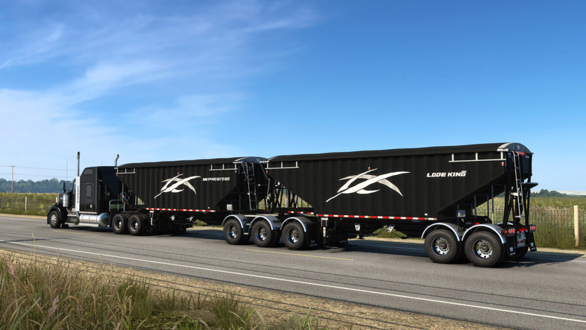 American Truck Simulator Lode King And Prestige Trailers Pack Released