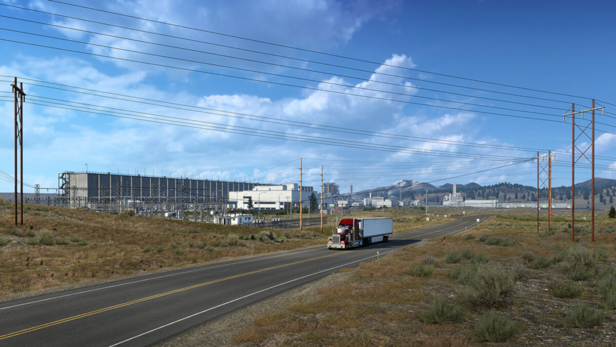 Check out the American Truck Simulator Montana, Wyoming, And Texas previews