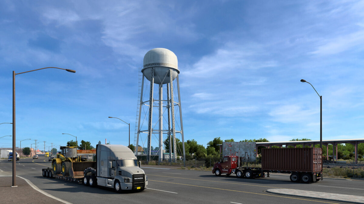 A variety of water tanks will provide local flavour in the American Truck Simulator Texas DLC