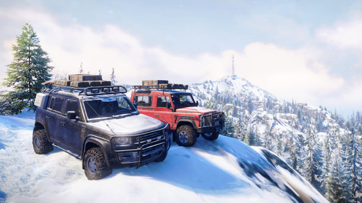 The SnowRunner Land Rover Dual Pack DLC launches