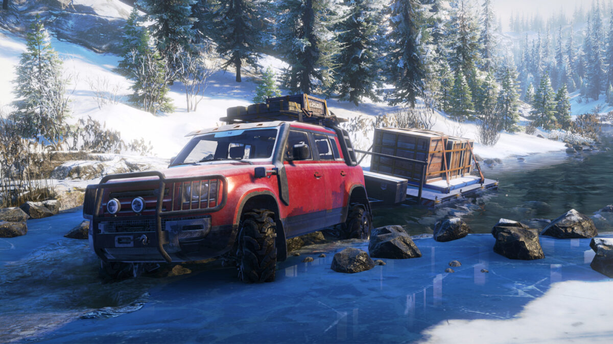 The newer Defender is also included in the Land Rover Dual Pack DLC