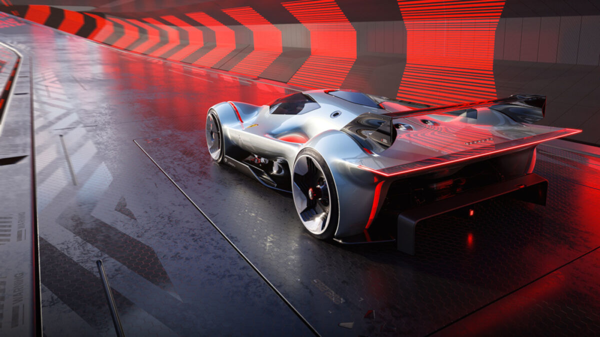The Ferrari Vision Gran Turismo revealed for GT7, and available in December 2022