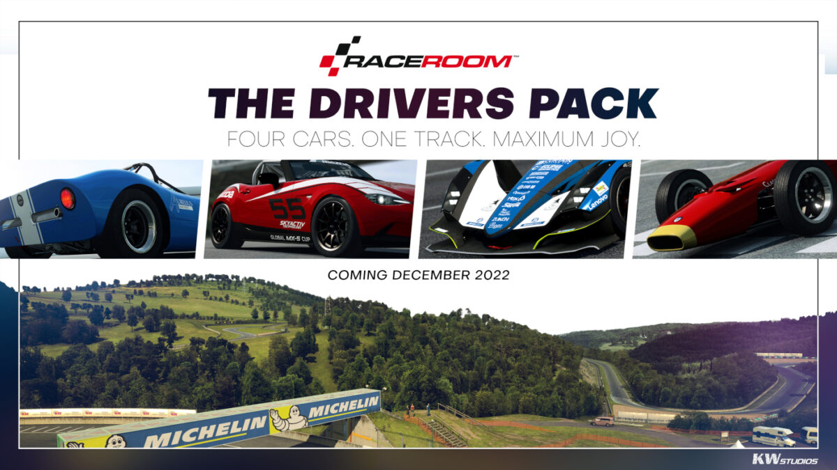 The Drivers Pack DLC for RaceRoom