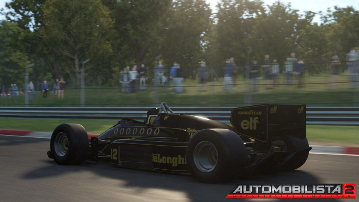 The iconic Lotus 98T driven by Ayrton Senna, and soon available in Automobilista 2