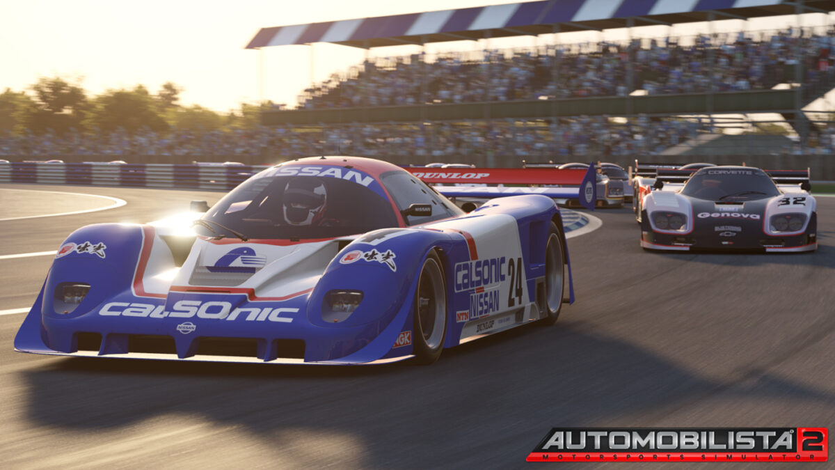 Nissan cars are coming to Automobilista 2, including the twin turbo R89C