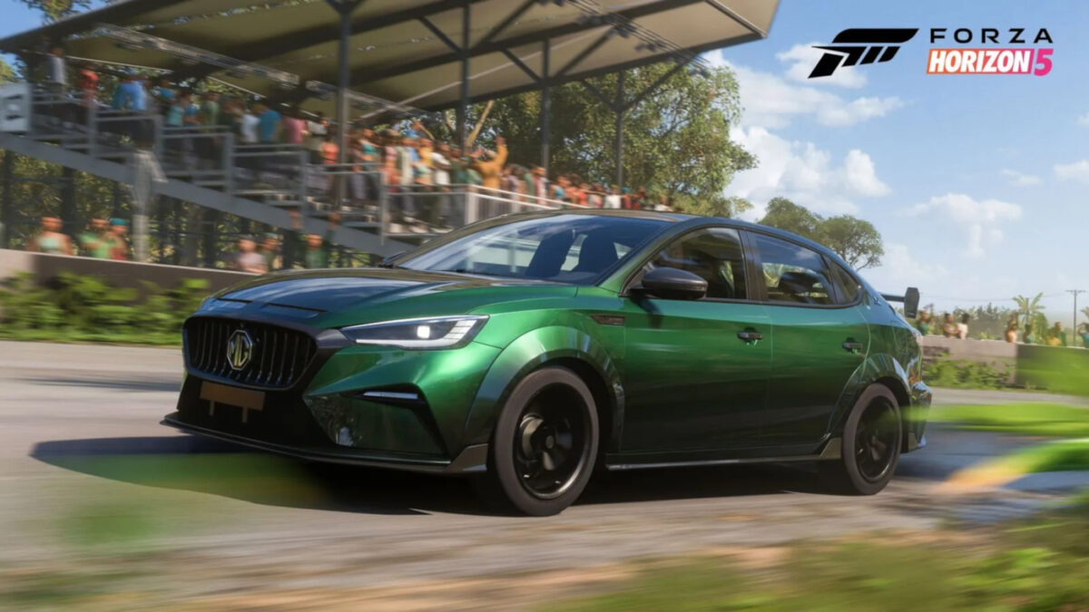 The 2021 MG MG6 XPower coming to Forza Horizon 5