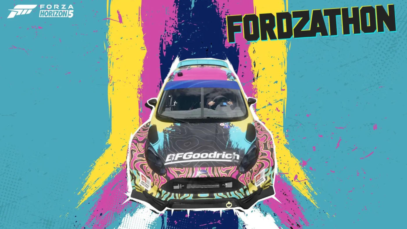 Forza Horizon - Drive fast on the Horizon Oval Circuit with four