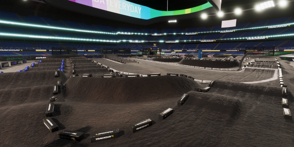 TrackDayR Update 1.0.95.51 includes the new AlOrange County SX track