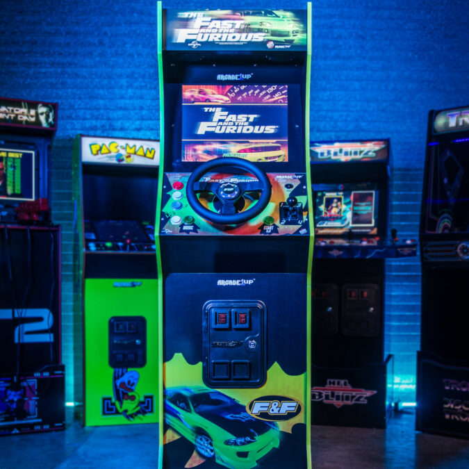 The Arcade1Up The Fast & The Furious Deluxe Arcade Game