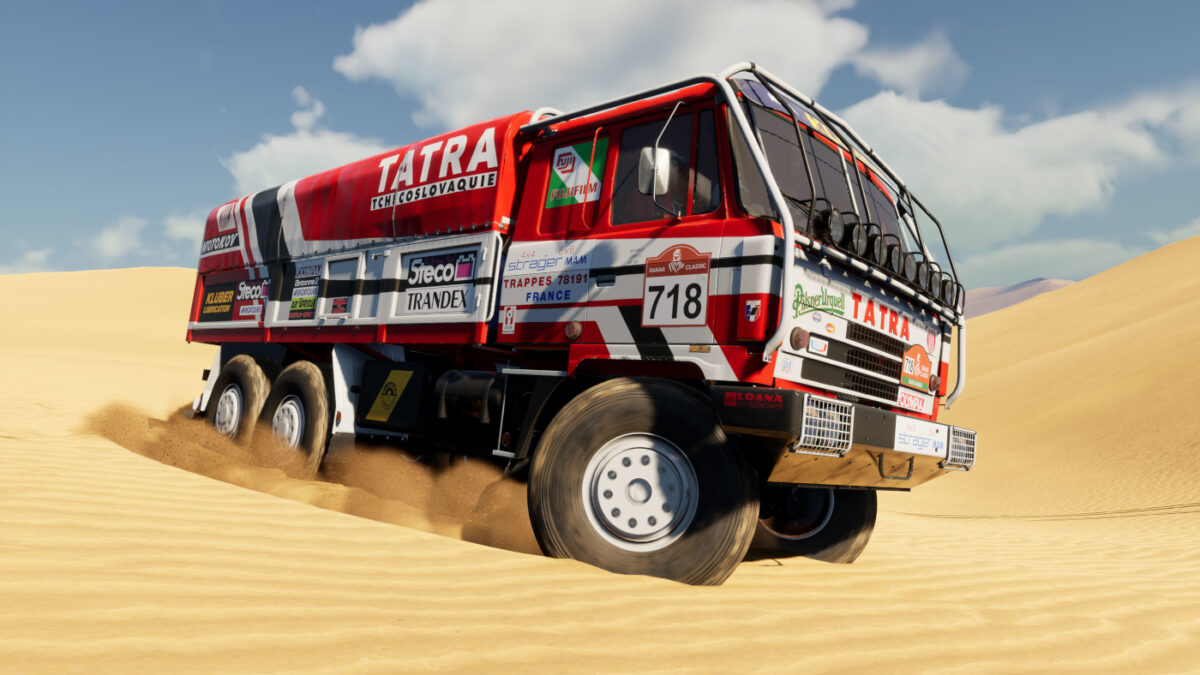 The Tatra 815 is also included in the Classic Vehicle Pack 1 for Dakar Desert Rally