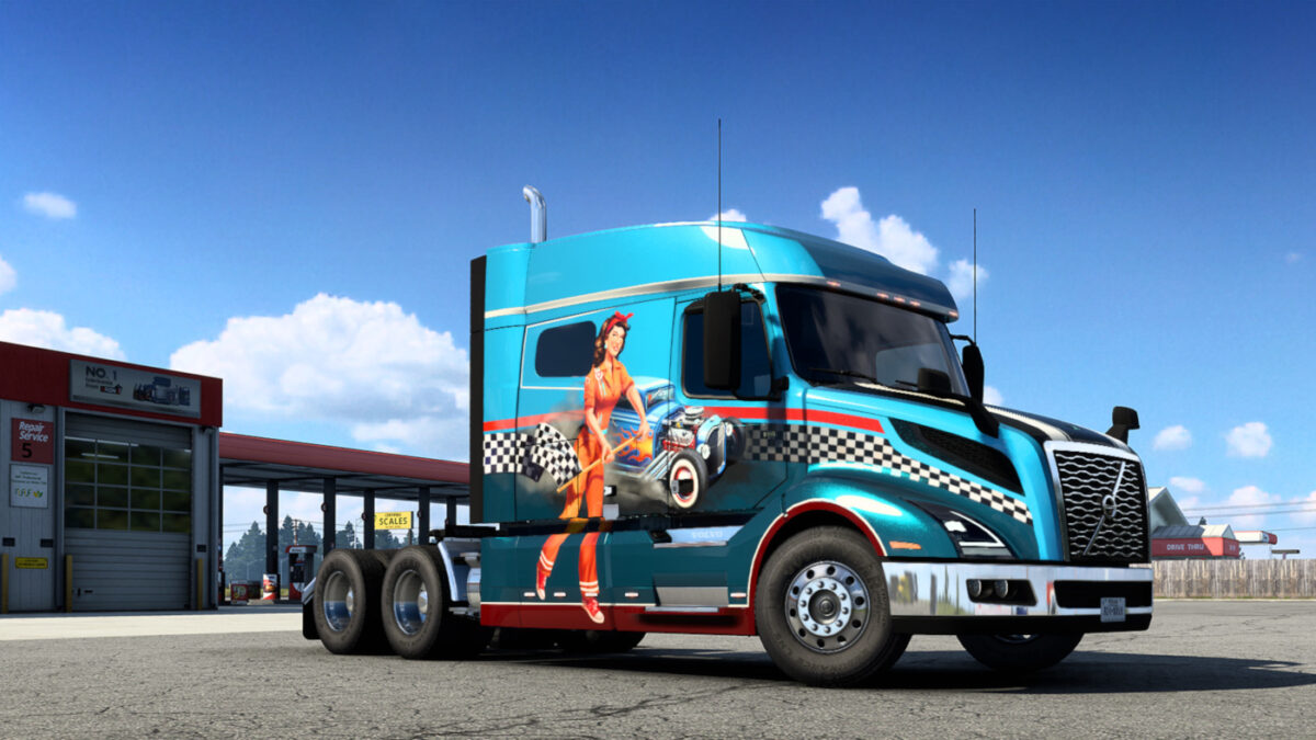 American Truck Simulator Update Adds New Volvo VNLs